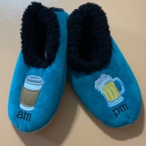 Teal snoozies! Slippers